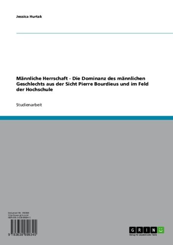Männliche Herrschaft - Die Dominanz des männlichen Geschlechts aus der