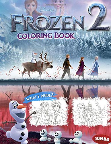 Frozen 2 Coloring Book: Frozen Coloring Book Ultimate Coloring Book for ...