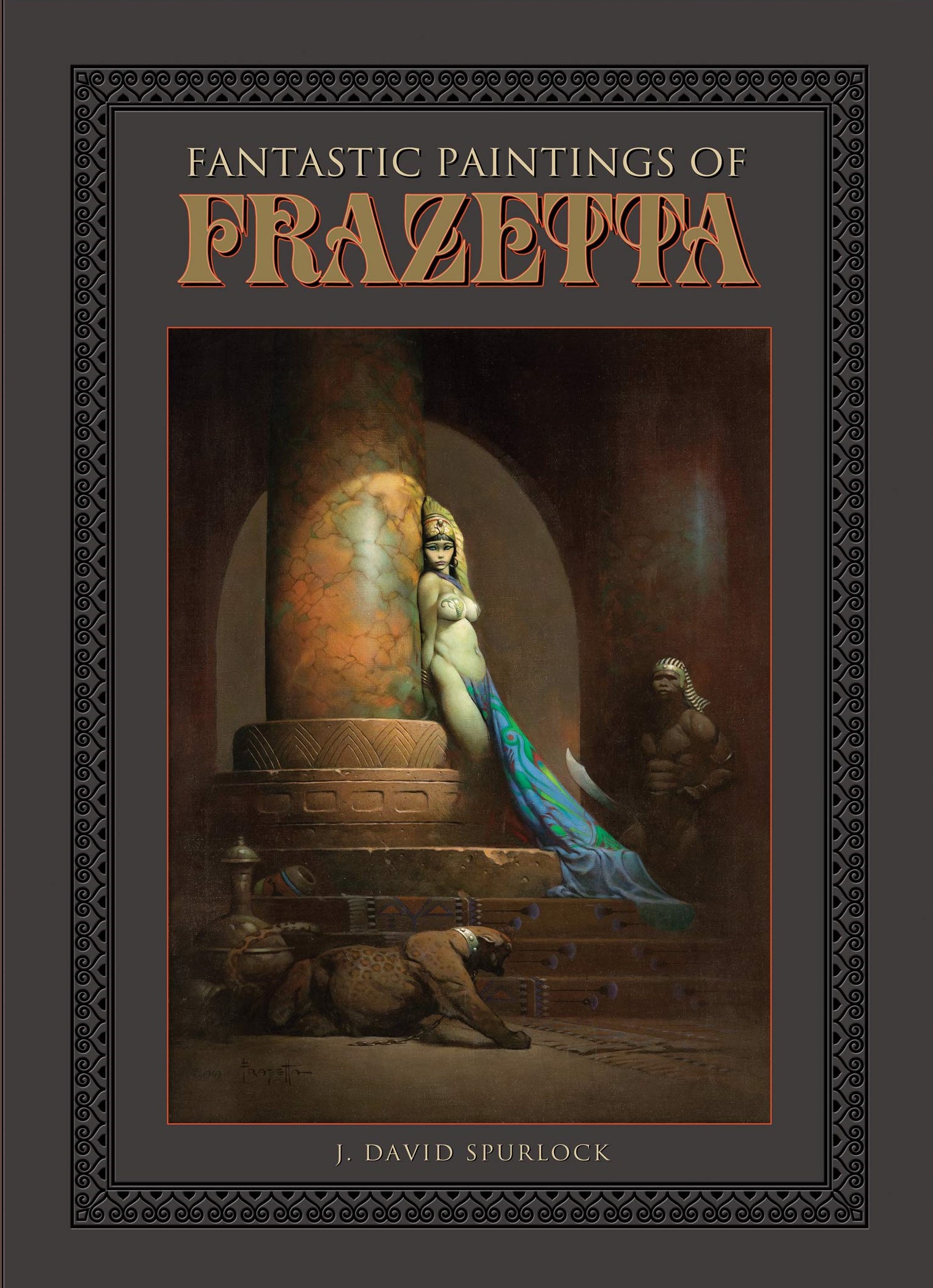 Fantastic Paintings of Frazetta book cover