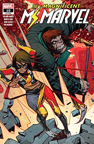 Magnificent Ms. Marvel #10 book cover