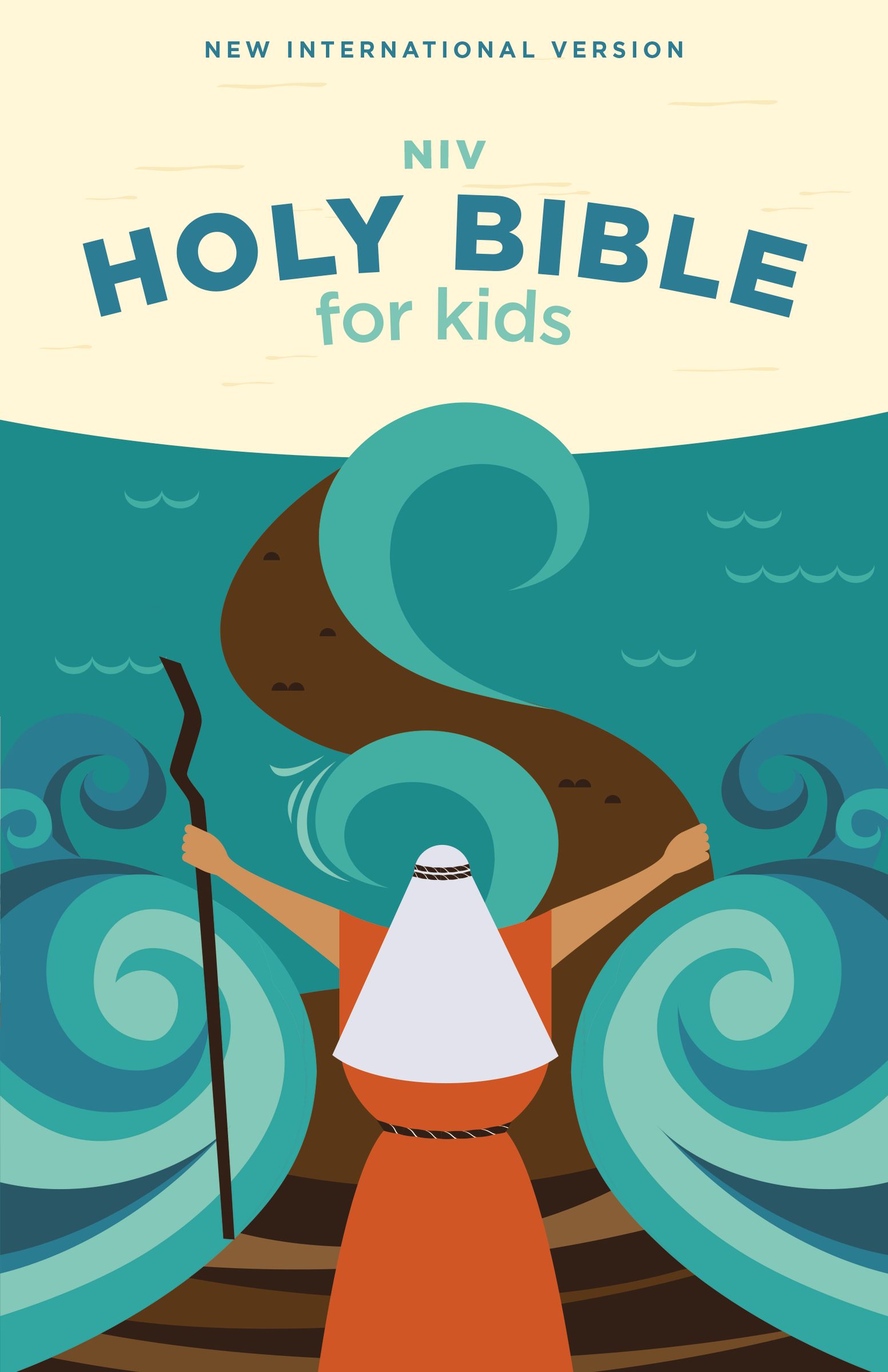 NIV, Holy Bible for Kids, Economy Edition, Paperback, Comfort Print book cover