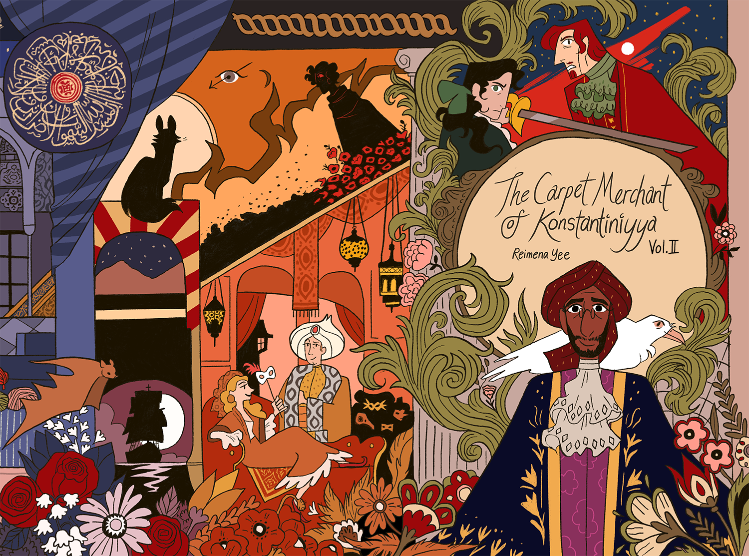 The Carpet Merchant of Konstantiniyya book cover 2
