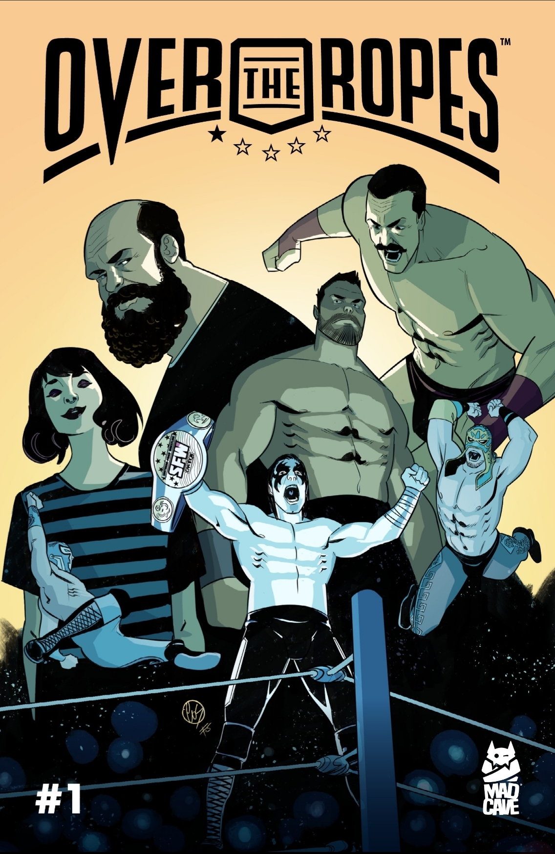 Over the Ropes book cover 1