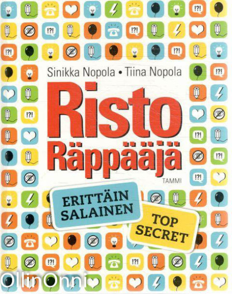 Risto Räppääjä book cover