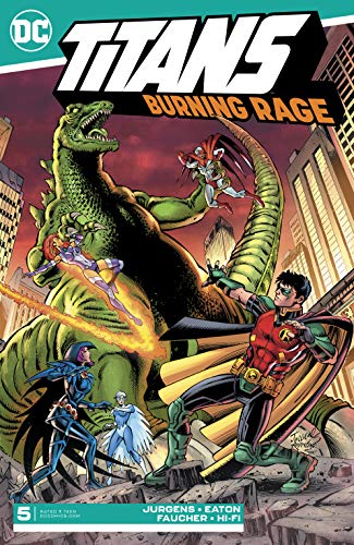 Titans: Burning Rage book cover 1