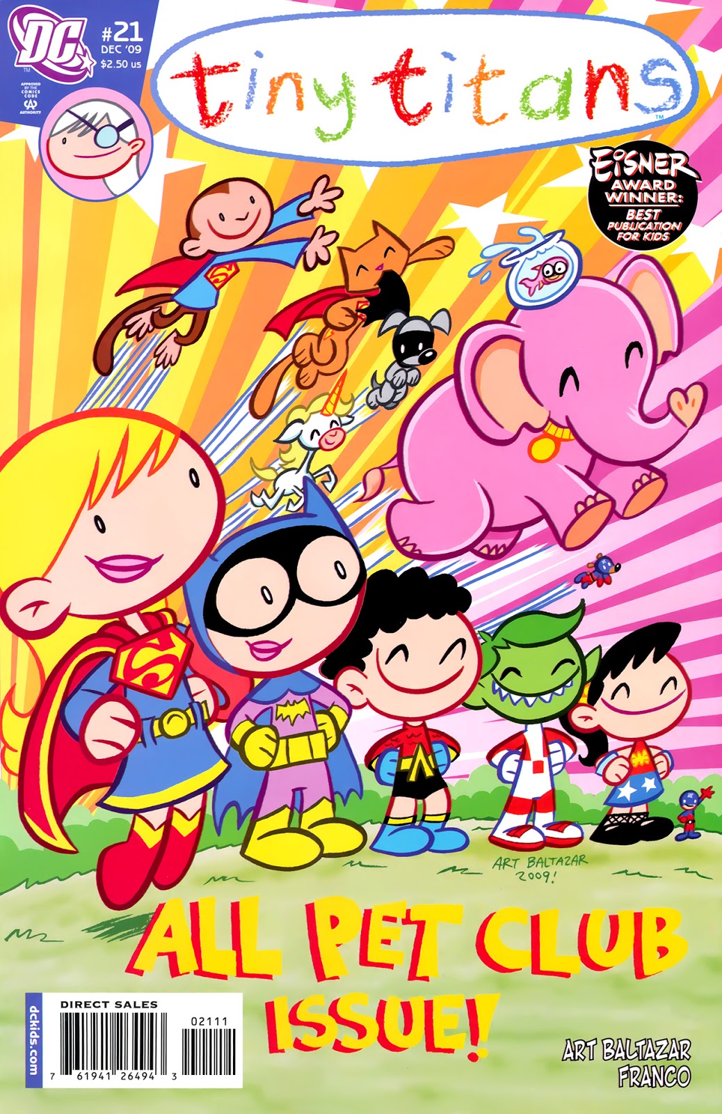 Tiny titans #21 book cover