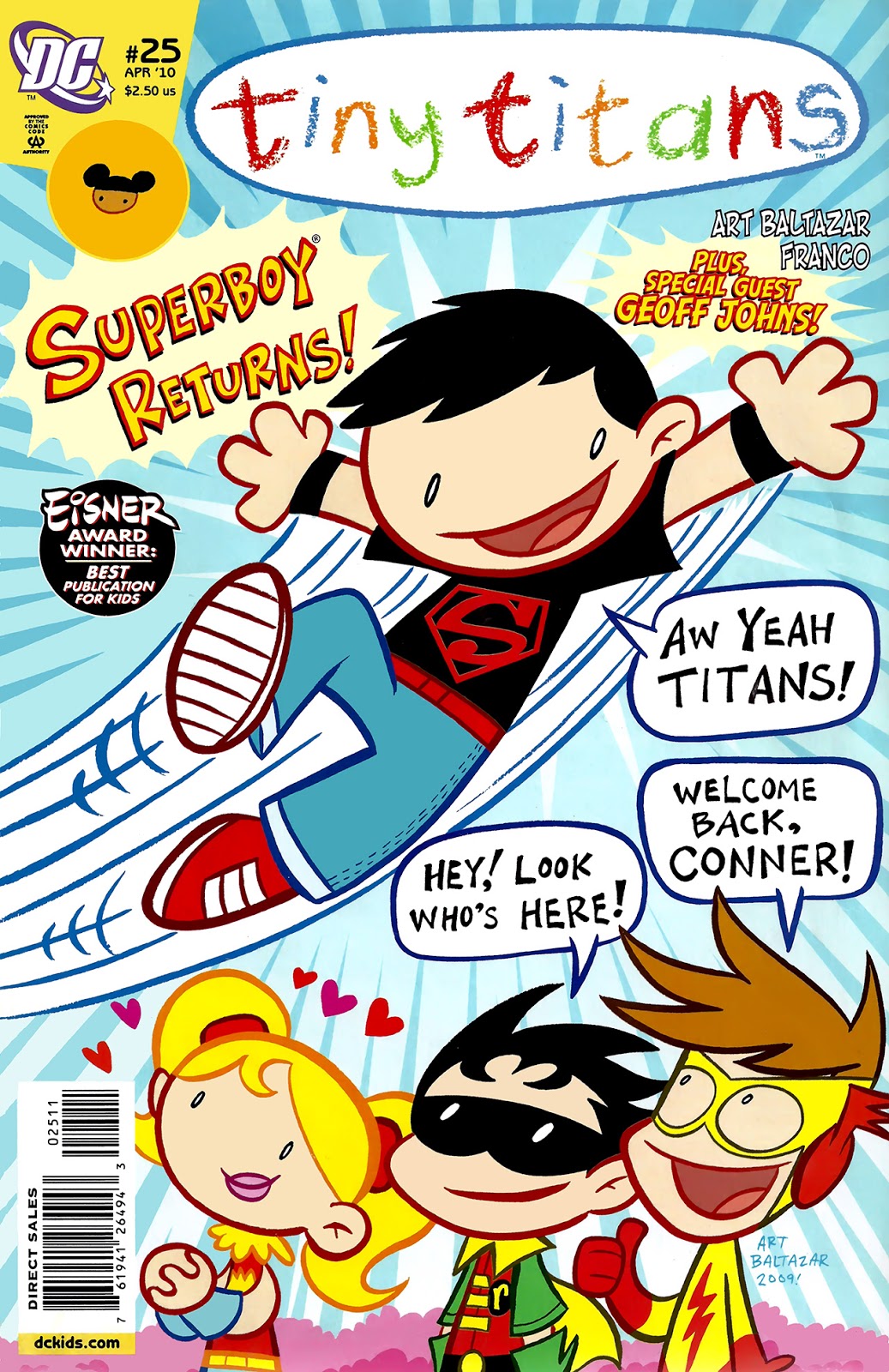 Tiny titans #25 book cover