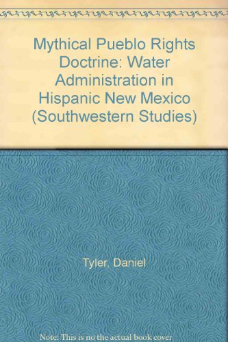 Mythical Pueblo Rights Doctrine book cover