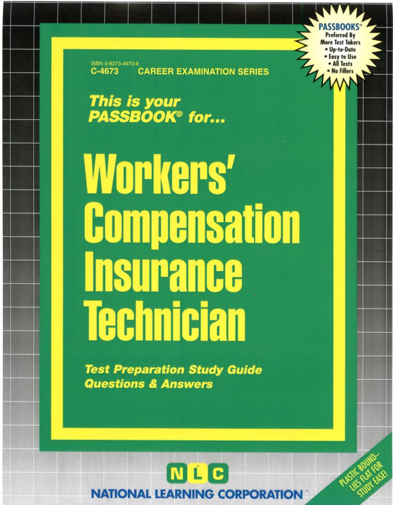 Workers' Compensation Insurance Technician Passbooks Study Guide by