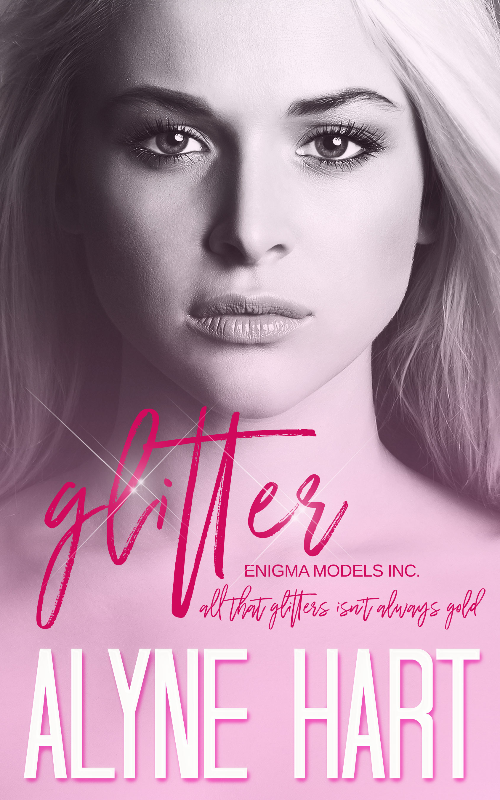 Glitter book cover