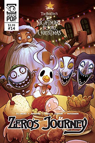 Tim Burton's The Nightmare Before Christmas: Zero's Journey book cover 3