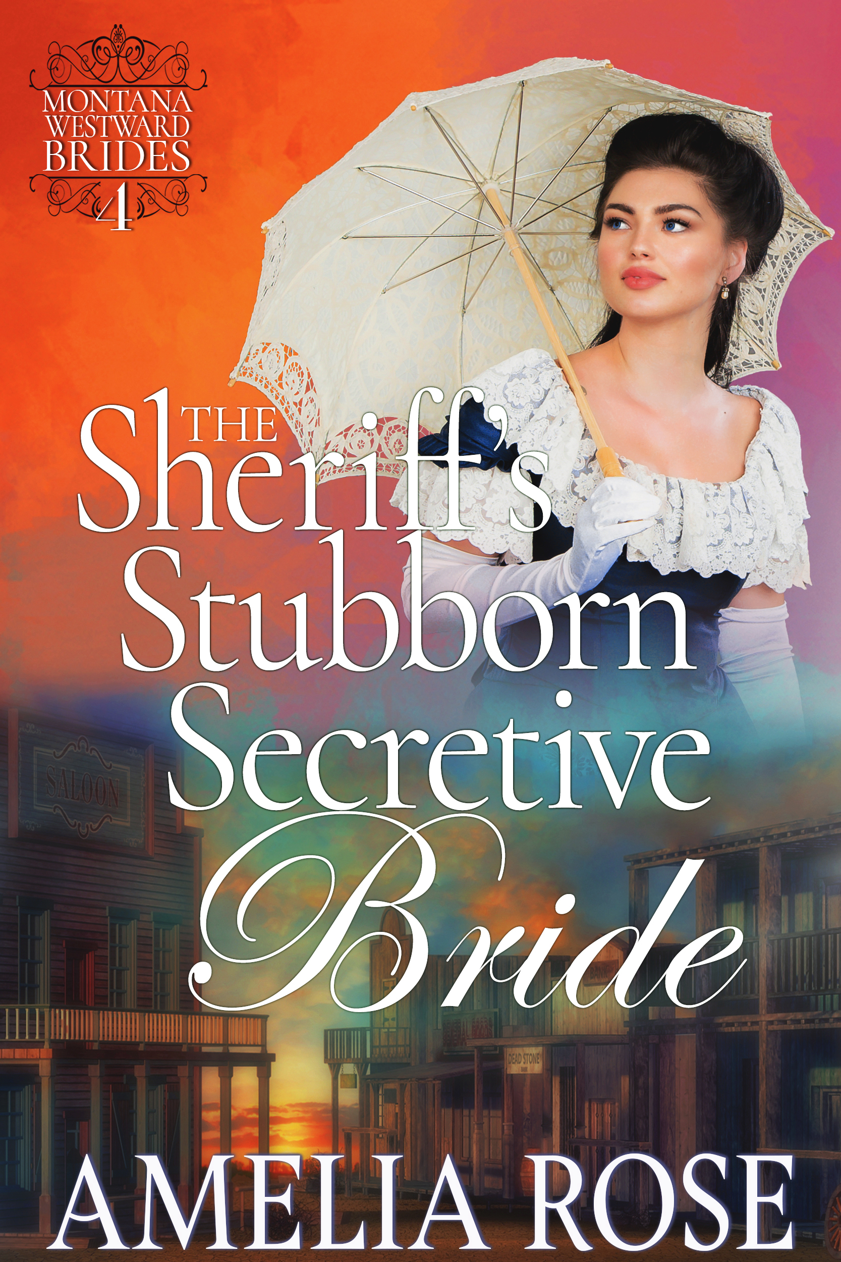 The Sheriff's Stubborn Secretive Bride book cover