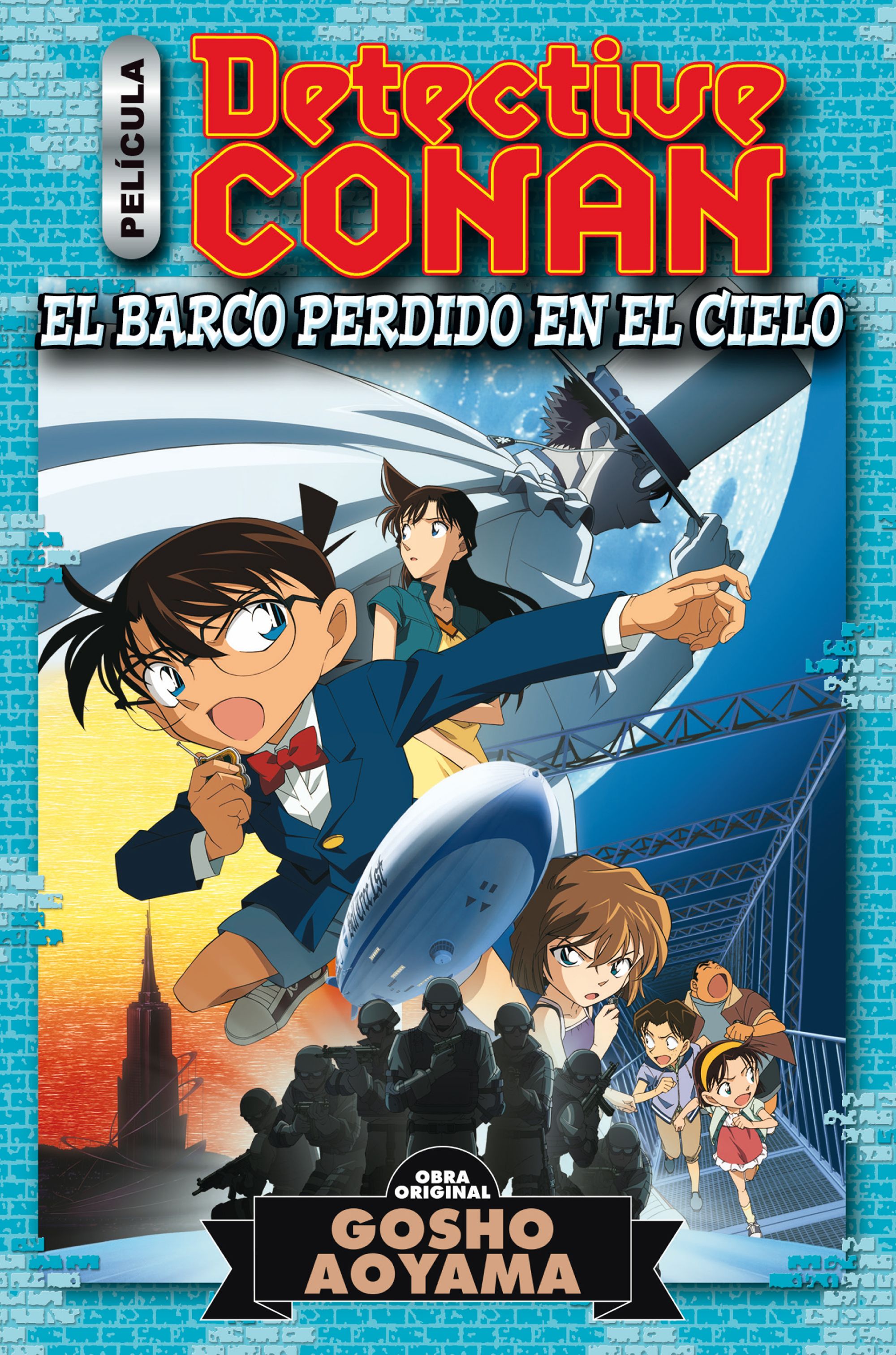 Detective Conan Anime Comic book cover