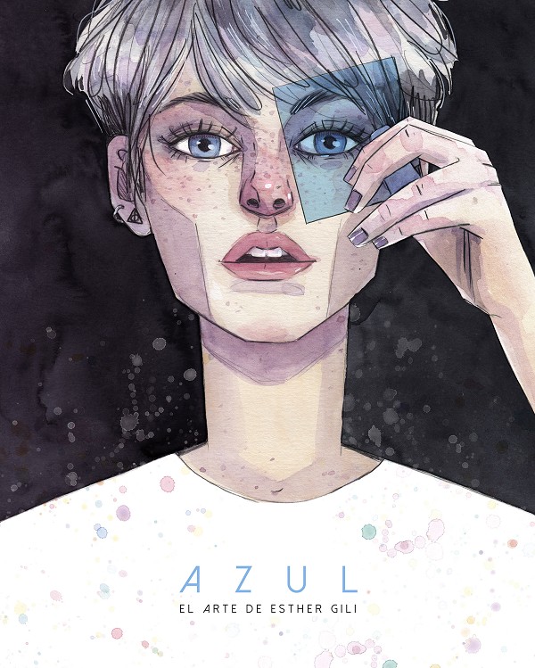 Azul. El arte de Esther Gili book cover