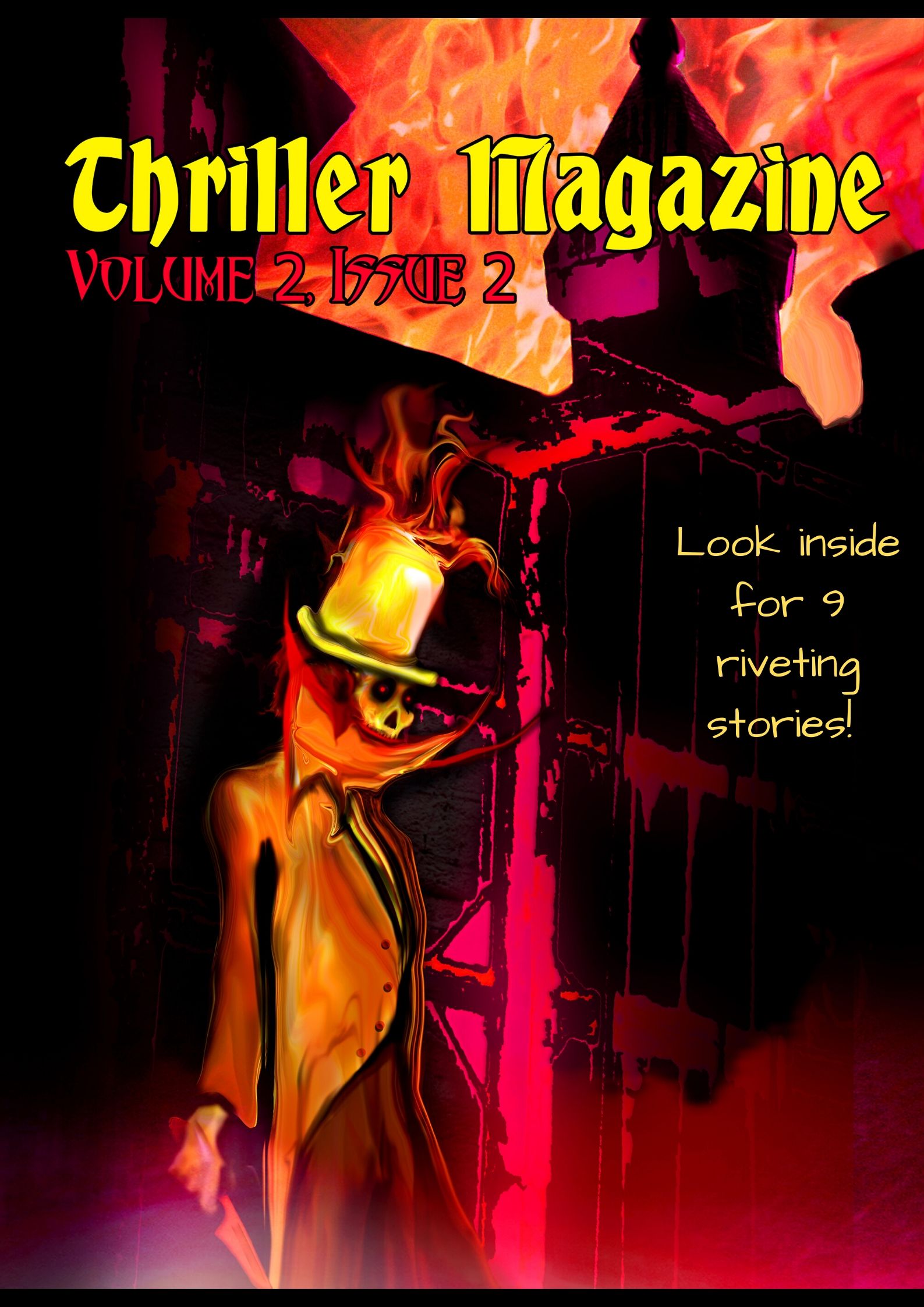 Thriller Magazine book cover