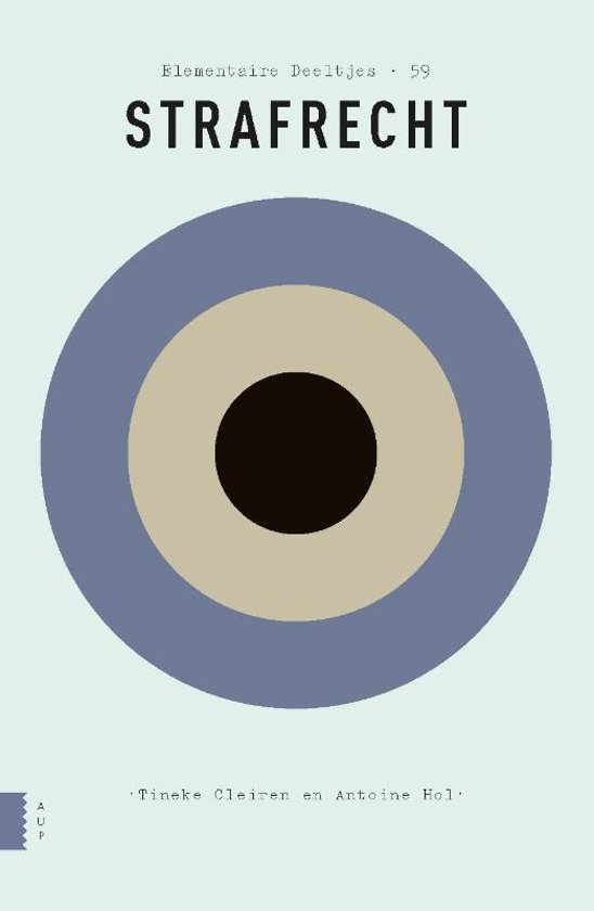 Elementaire Deeltjes - Strafrecht book cover