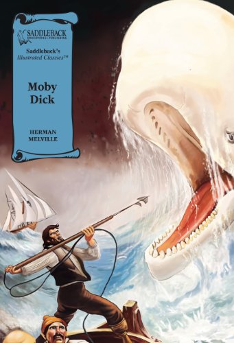 Moby Dick Graphic Novel book cover