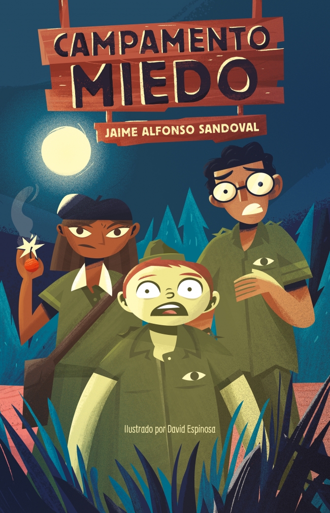 Campamento miedo book cover
