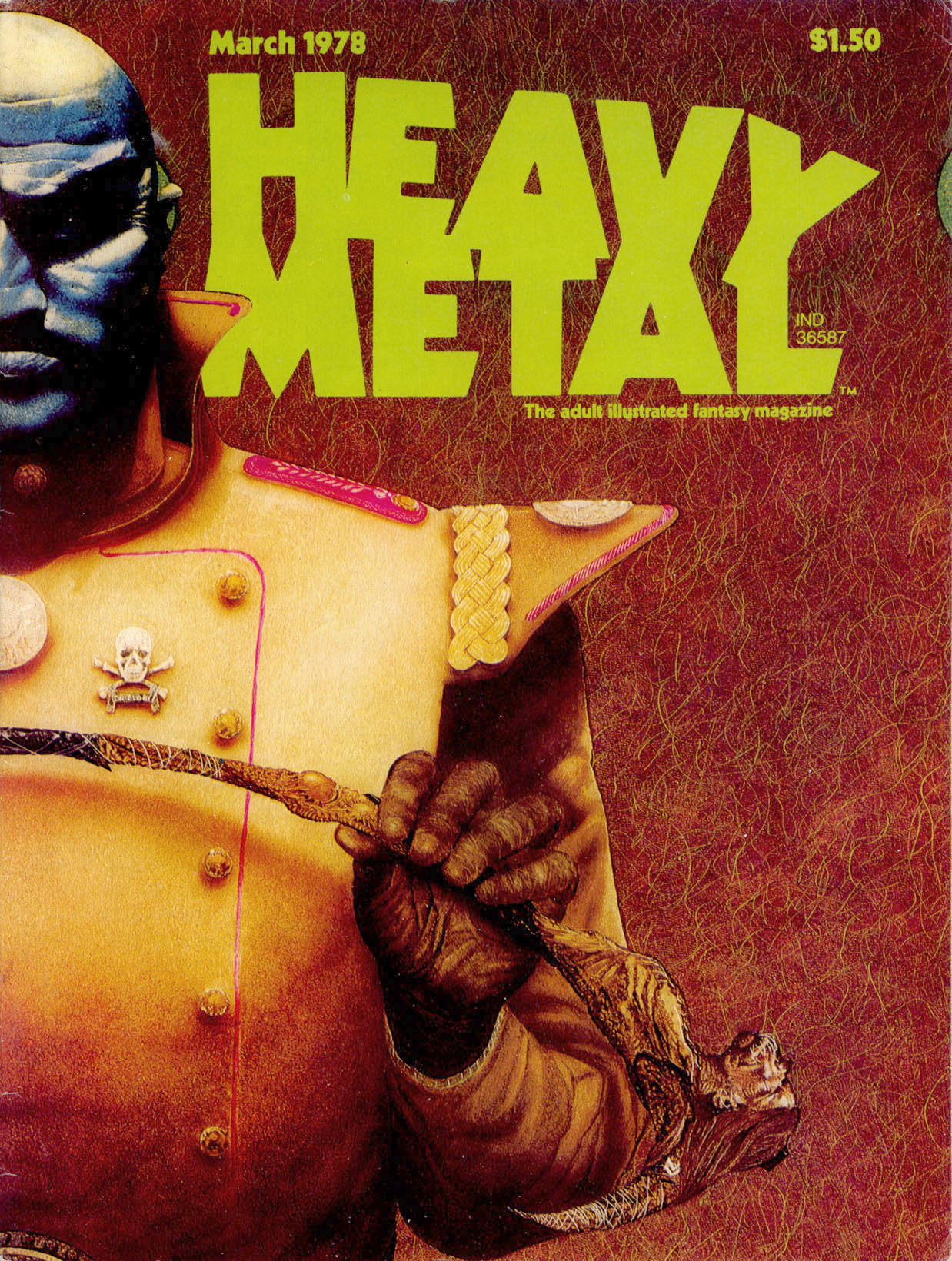 Heavy Metal, March 1978 book cover