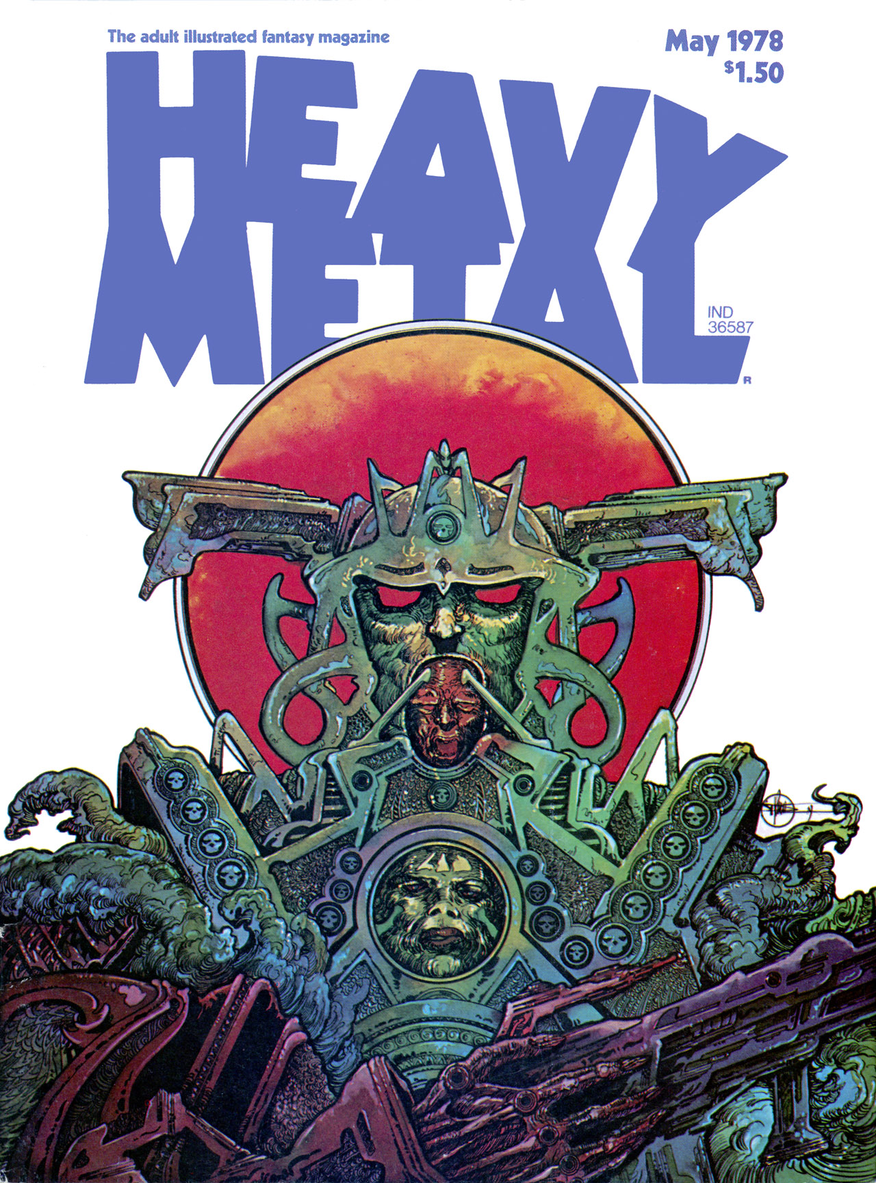 Heavy Metal, May 1978 book cover