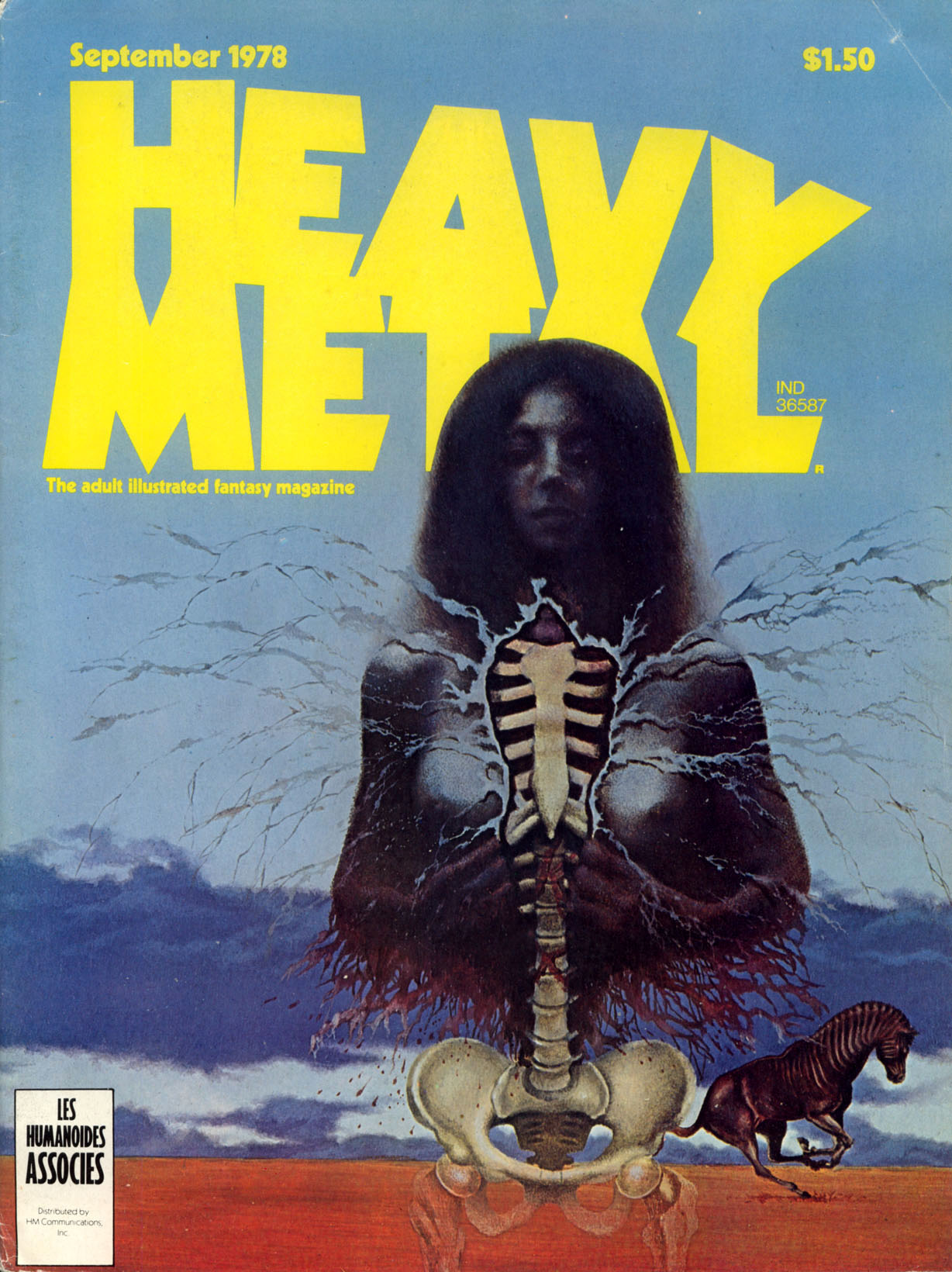 Heavy Metal, September 1978 book cover