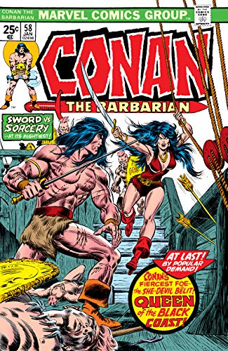 Conan The Barbarian #58 book cover