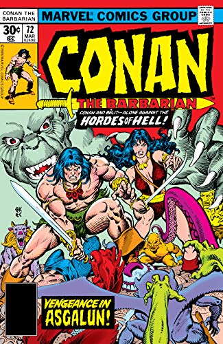 Conan The Barbarian #72 book cover