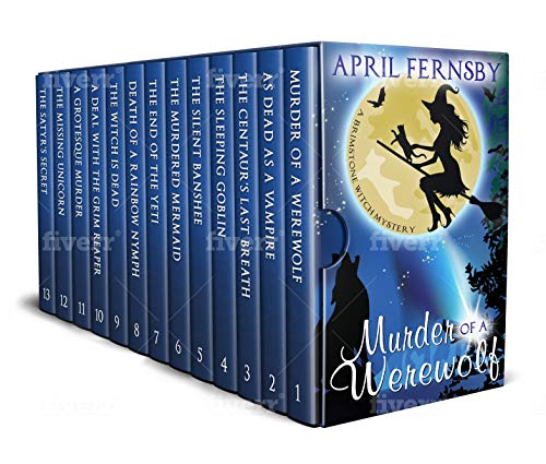 Brimstone Witch Mysteries - Books 1 to 13: Cozy Witch Mysteries