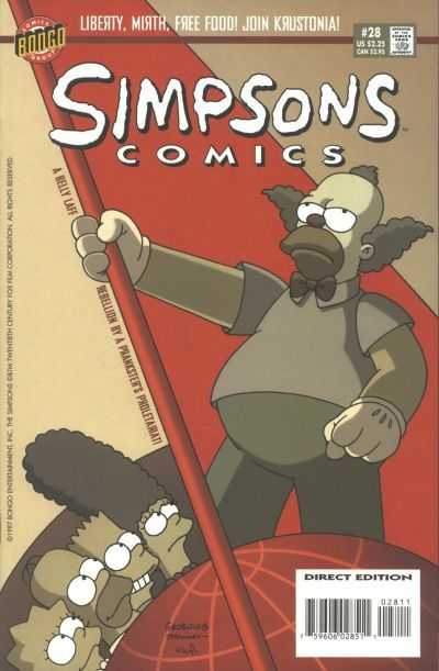 Simpsons Comics #28 book cover