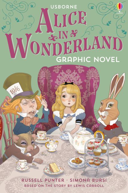 Alice In Wonderland Graphic Novel book cover