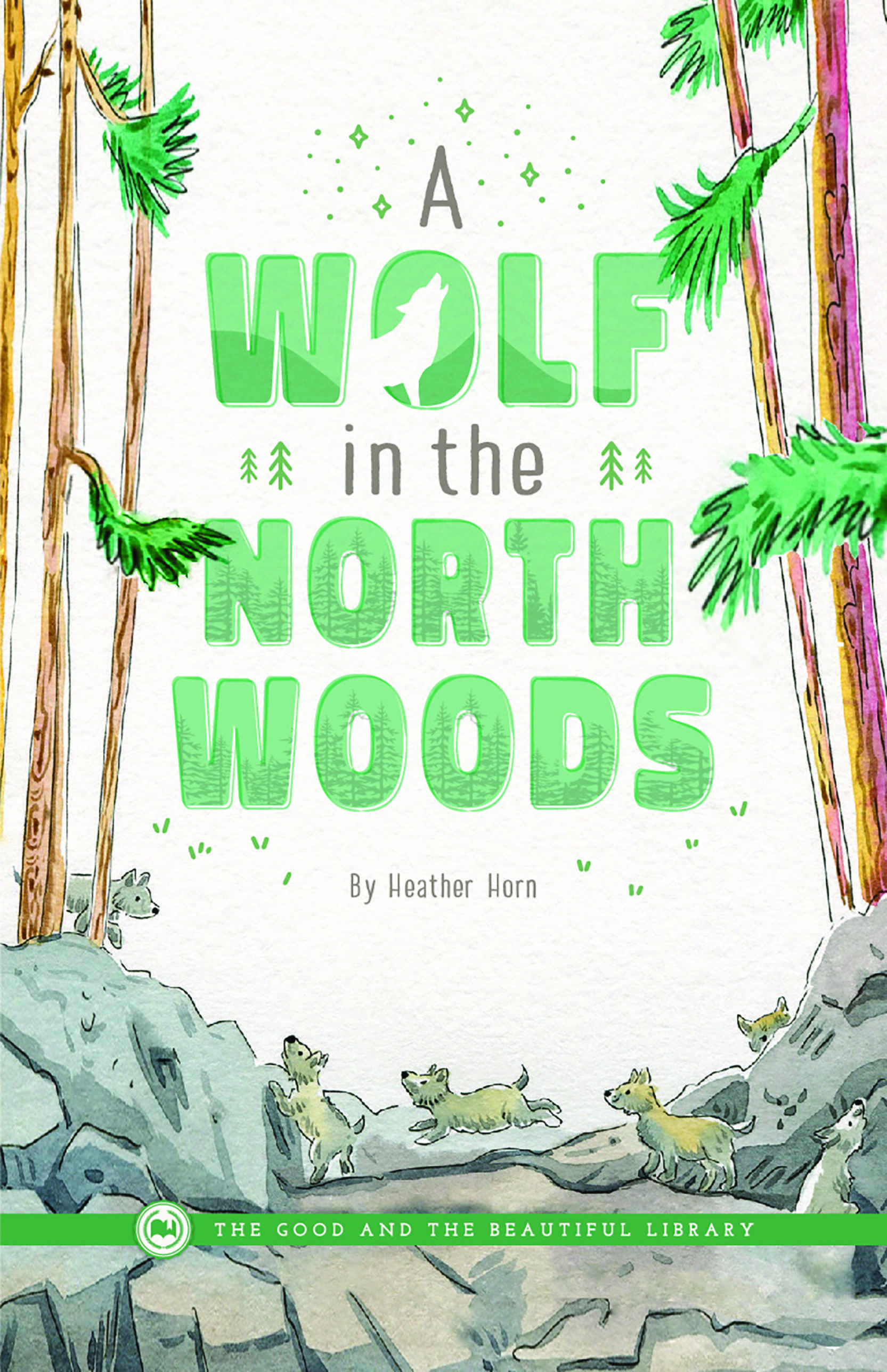 A Wolf in the North Woods