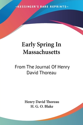 Early Spring In Massachusetts book cover