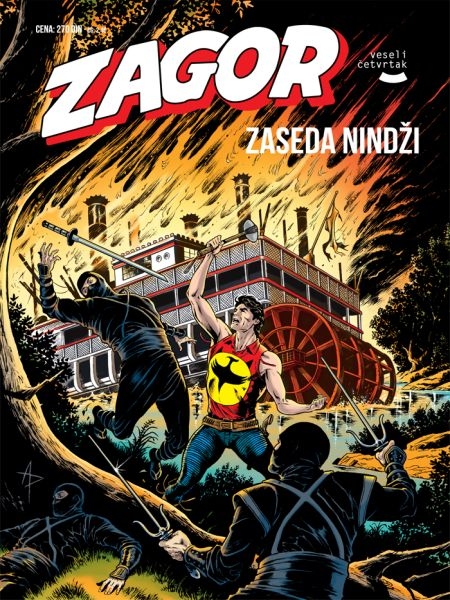 Zaseda nindži book cover