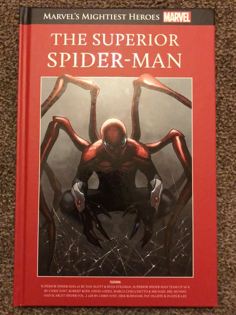 The Superior Spider-Man book cover