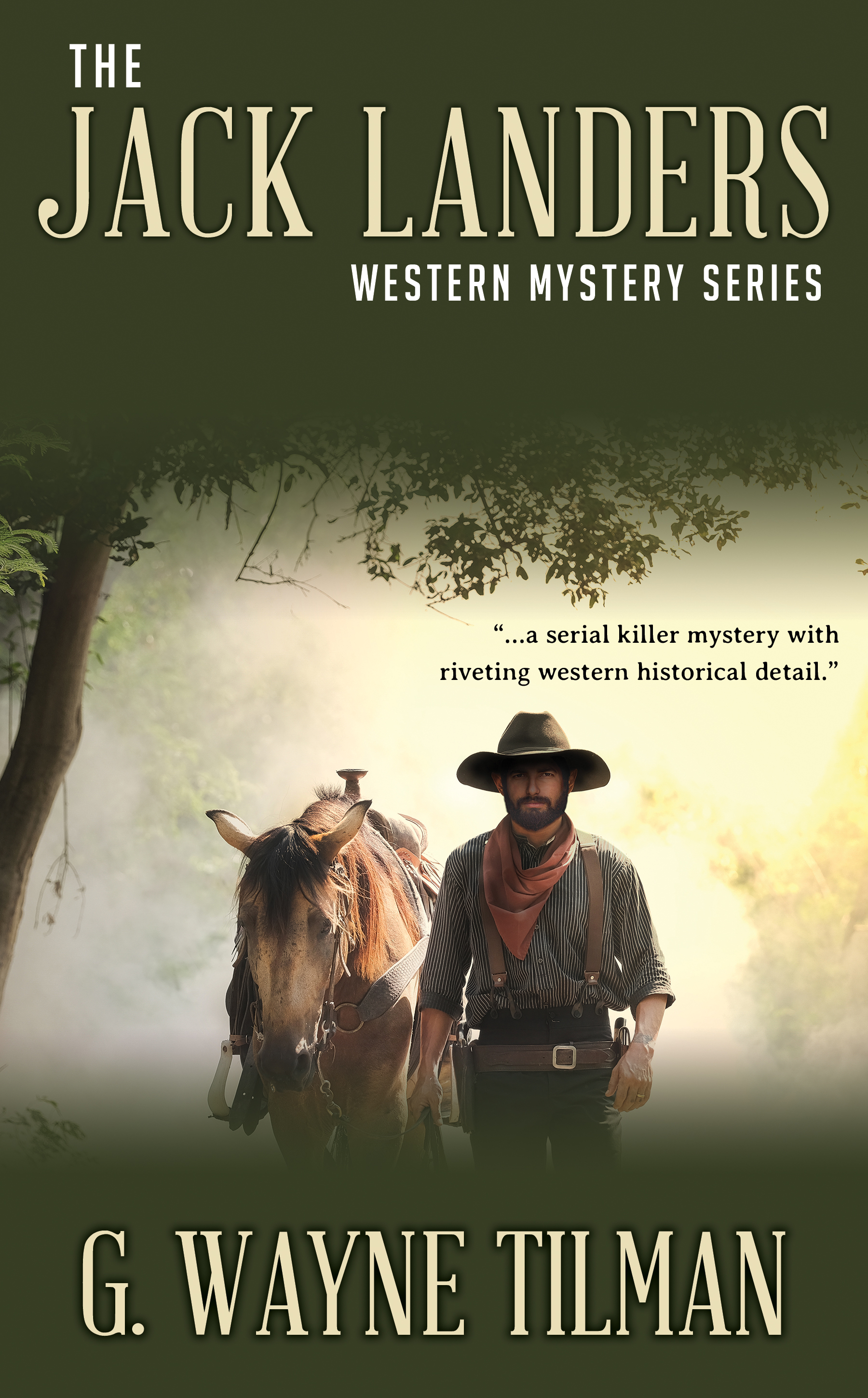 The Jack Landers Western Mystery Series book cover