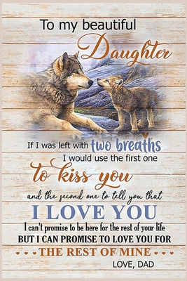 My Beautiful Daughter Quotes To My Beautiful Daughter Lined Notebook Journal, 100 Pages (6 X 9 Inches)  Blank Ruled Writing Journal With Inspirational Quotes, Perfect Diary  Notebook Gifts For Father Day Mother Day Family Ideas .