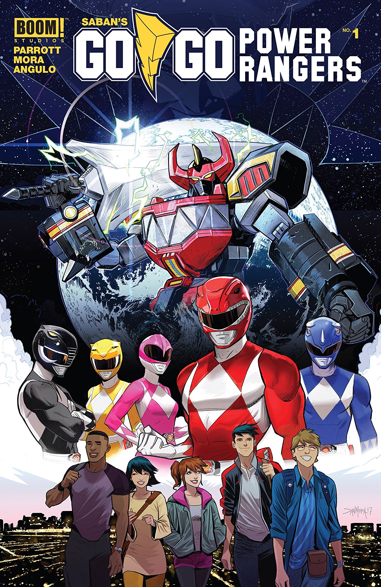 Saban's Go Go Power Rangers (Single Issues) book cover 1