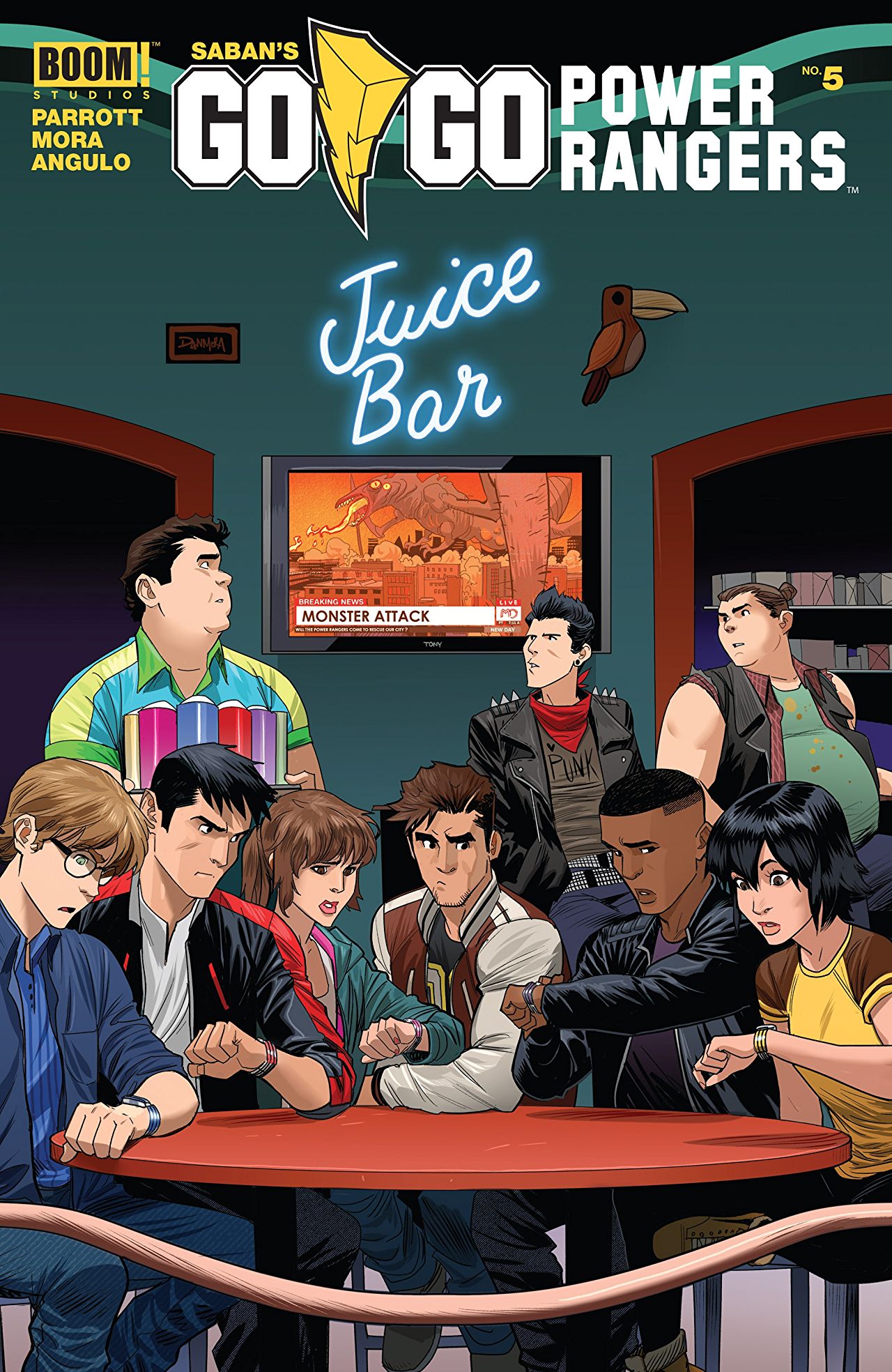 Saban's Go Go Power Rangers #5 book cover
