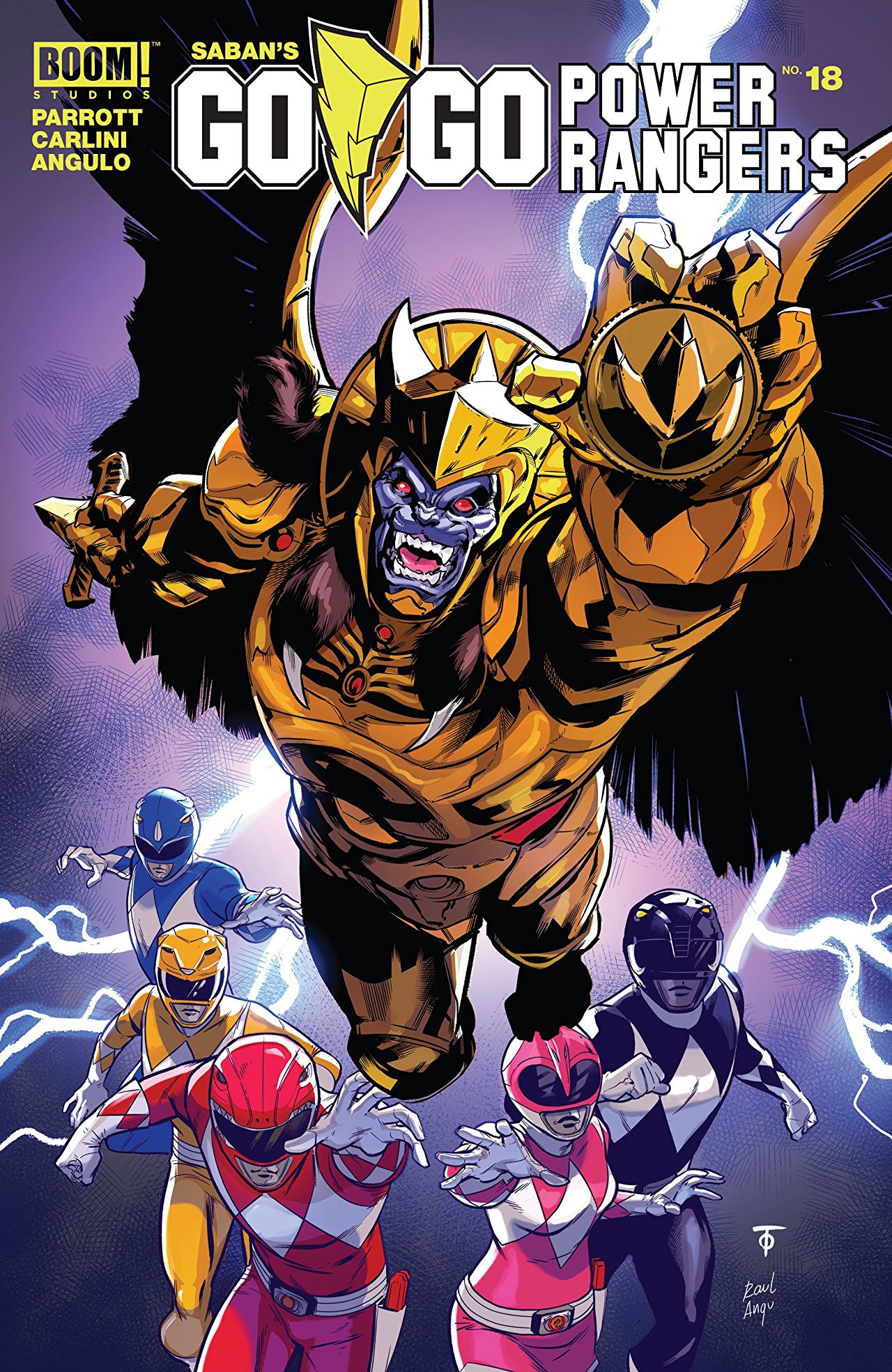 Saban's Go Go Power Rangers #18 book cover