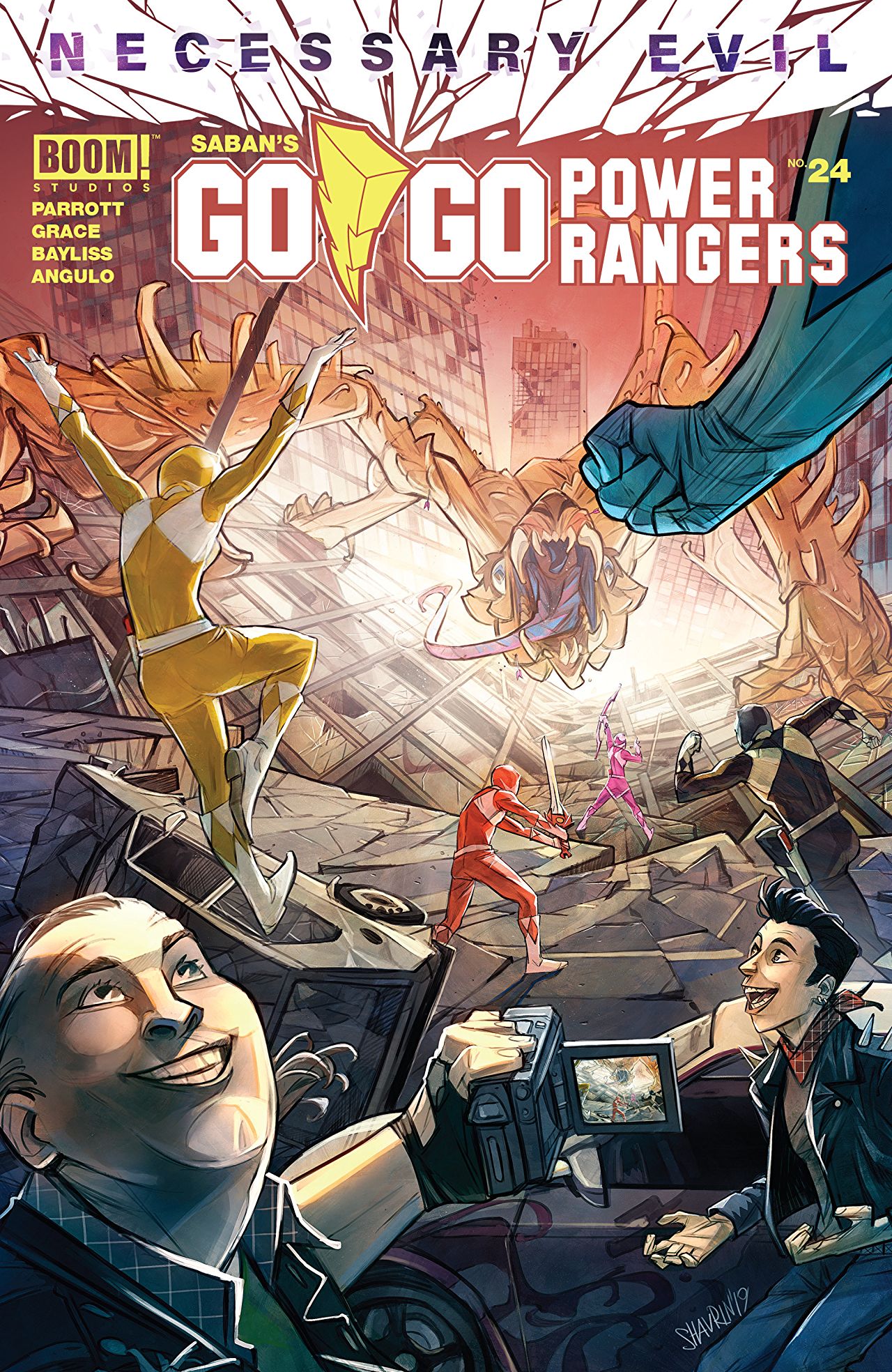 Saban's Go Go Power Rangers #24 book cover