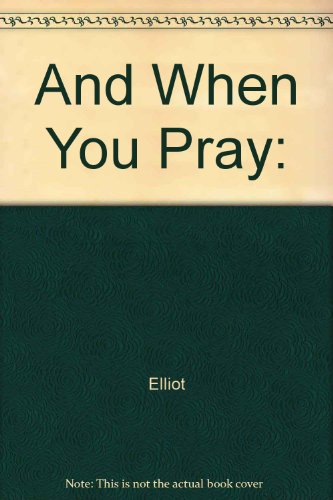 And When You Pray book cover