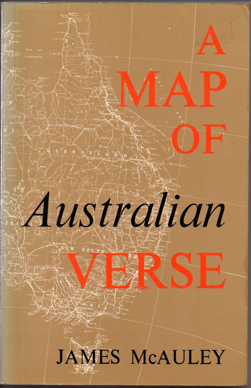A Map of Australian Verse by James McAuley Goodreads