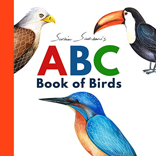 ABC Book of Birds Baby's First Book of Colourful Birds by Sachin