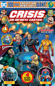 Crisis on Infinite Earths Giant book cover 1