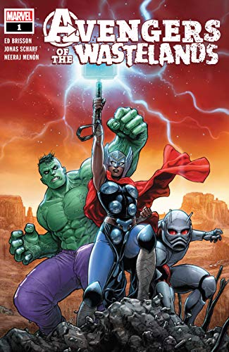 Avengers of the Wastelands book cover 1