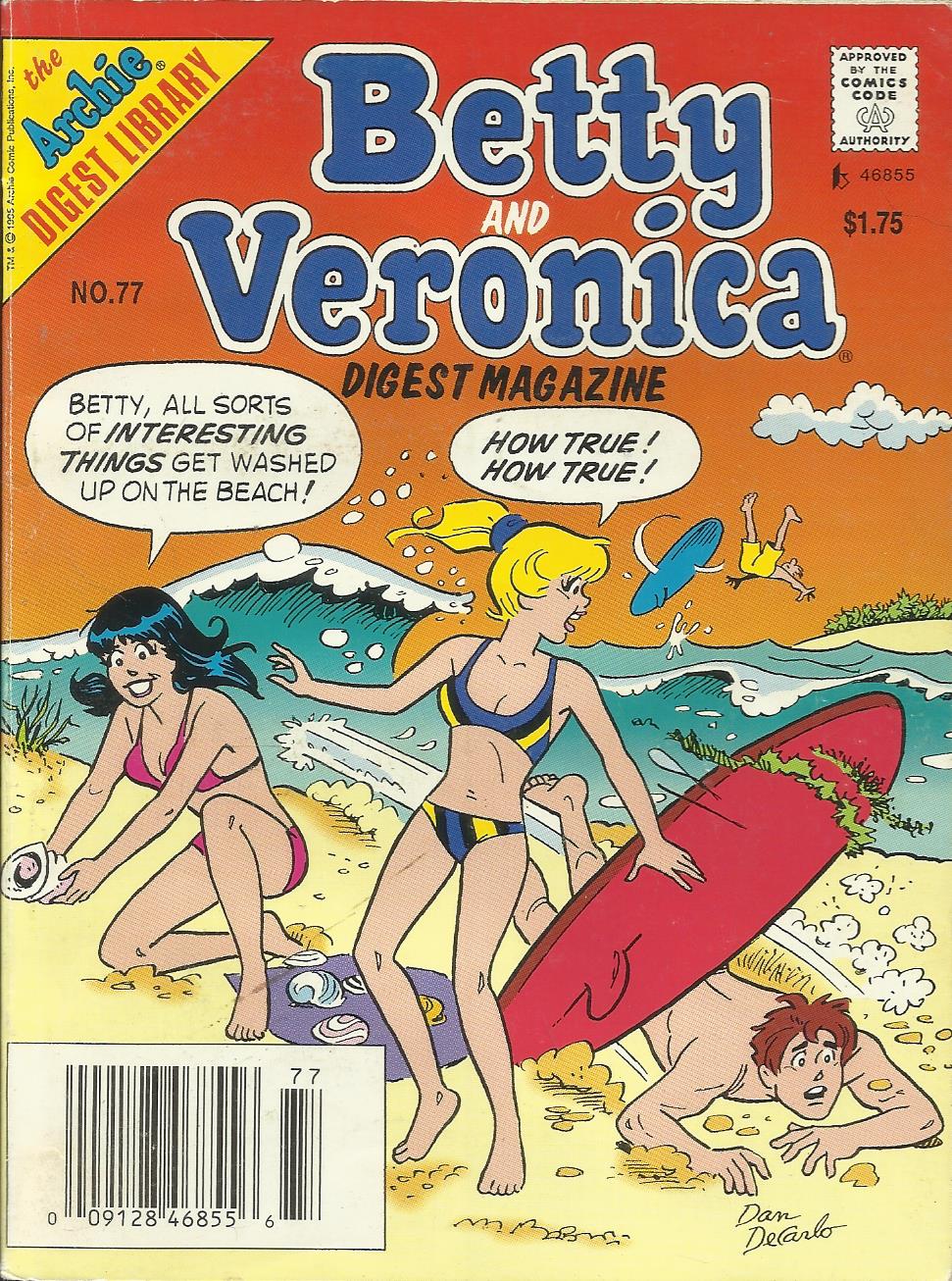 Betty and Veronica Digest Magazine #77 book cover