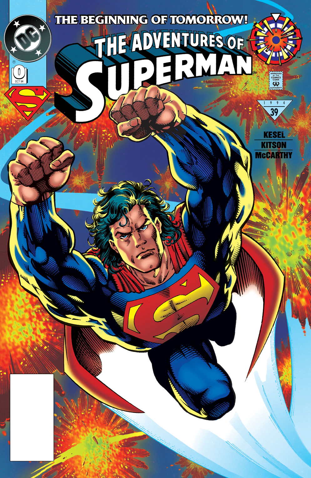 Adventures of Superman (1987-) #0 book cover