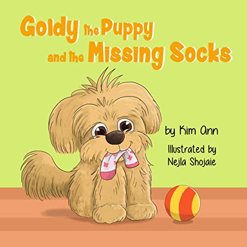 Goldy the Puppy and the Missing Socks: An adorable maltipoo puppy dog book for children.