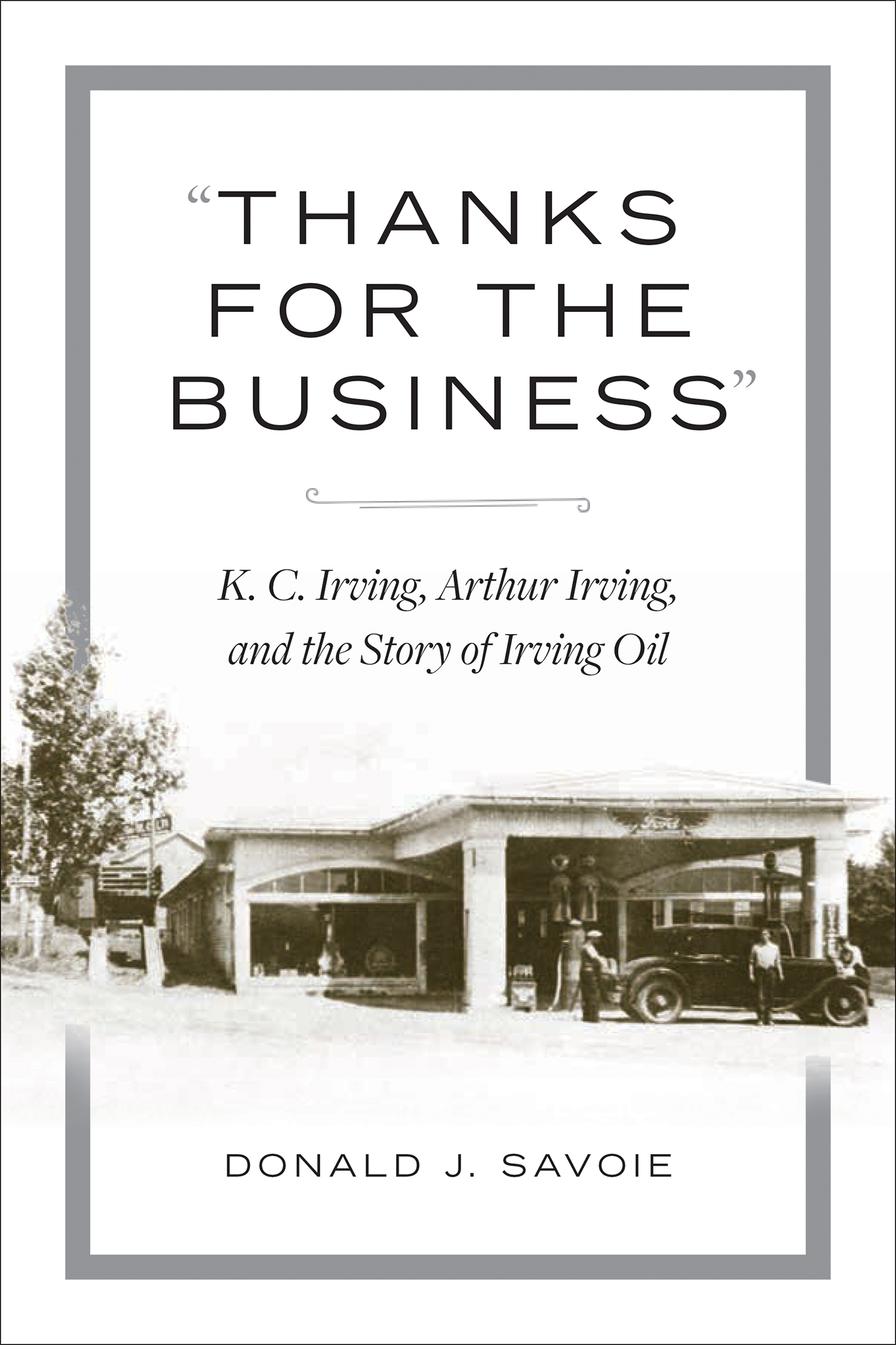 "Thanks for the Business" book cover
