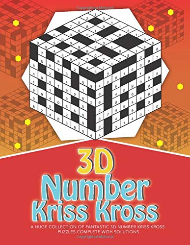 3D Number Kriss Kross: 100 fun 3D number kriss kross puzzles by Clarity ...